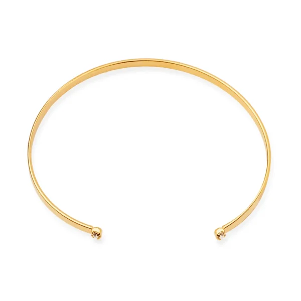Bracelete Liso com Pedras (PL 5229)