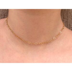 Choker Corrente de Coração (GA 3184)
