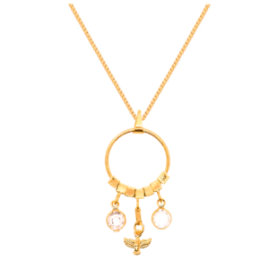 Colar com Argola e Luz Espirito Santo (GA 3047)