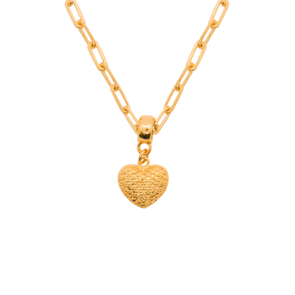 Choker Coração Corrente (GA 3086)