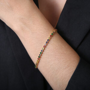 Pulseira Pedras Coloridas (PL 5266)
