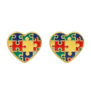 Brinco Resinado Simbolo Autismo (BR 863)