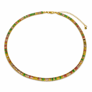 Colar Choker Riviera Colorida(GA 3238)