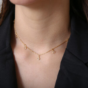 Colar Choker 7 Pontos de Luz (GA 3331)
