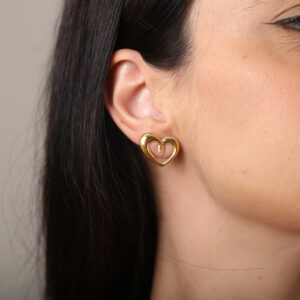 Brinco Coração Vazado (BR 2144)