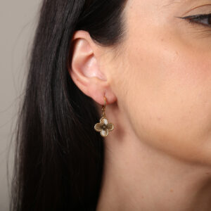 Brinco Flor Metal (BR 2634)