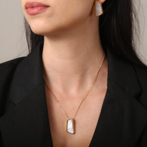 Conjunto Retangulo com Pedra (CJ 204)