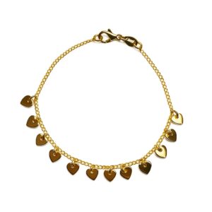 Pulseira Muitos Coraçõezinhos (PL 1815)