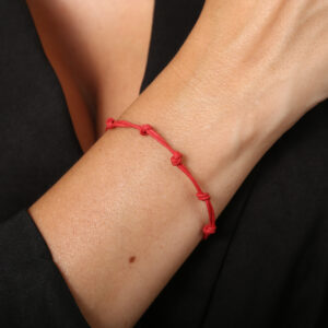 Pulseira 7 Nós Vermelha Proteção (PL 5322)