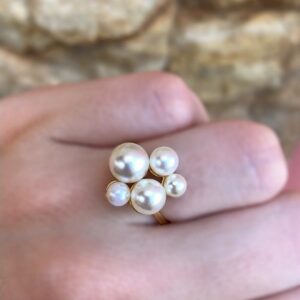 Anel 5 Pérolas (AN 1726)