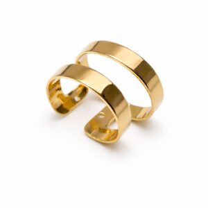 Brinco Liso Vazado Regulável (AN 1784)