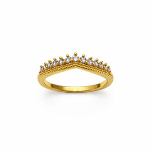 Anel Coroa com Pedras (AN 2035)