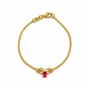 Pulseira Infantil Borboleta (PL 5285)