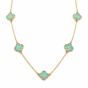 Colar 5 Trevos Liso (GA 4121)