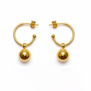 Brinco Argolinha com Bola (BR 104)