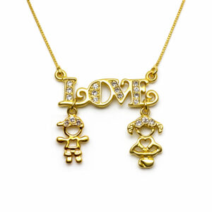 Colar Love com 2 Crianças (GAC 02)