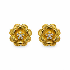 Brinco Flor com Pedras (BR 2198)