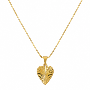 Colar Coração Diamantado (GA 3400)