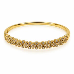 Bracelete Cravejado flor (PLD 3050/11)