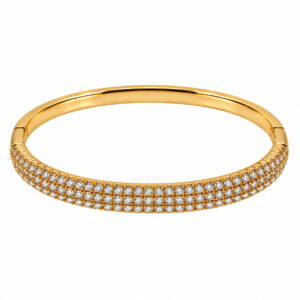 Bracelete Cravejado 3 Fileiras (PLD 3050/04)