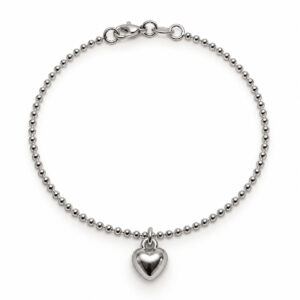 Pulseira de Bolinhas com Coração (PL 1914)