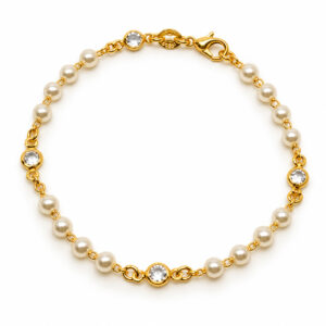 Pulseira Pérolas e Luz (PLC 003)
